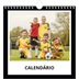 Calendário quadrado — Moldura preta [capa]