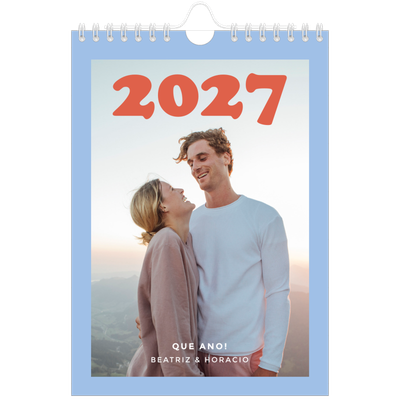 Calendário A5 — Molduras retro [capa]