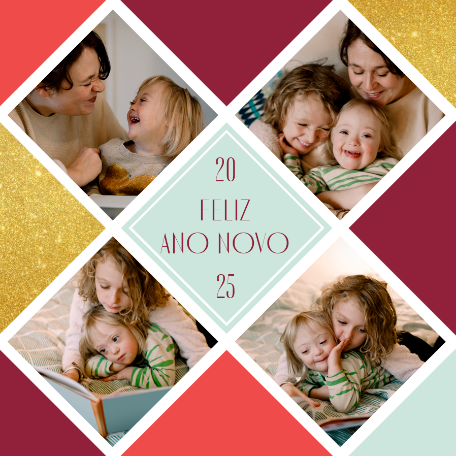 Cartões — Brilho de Ano Novo