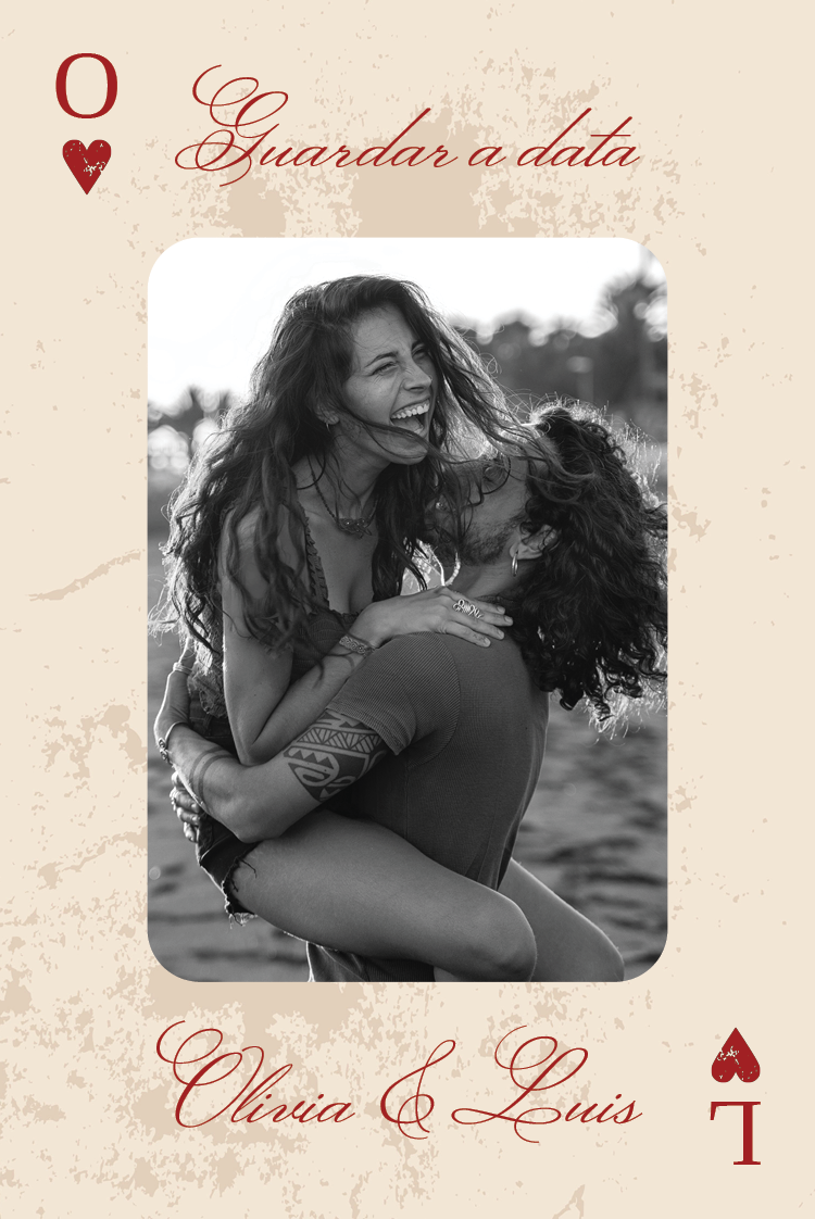 Save the date — Ás de copas