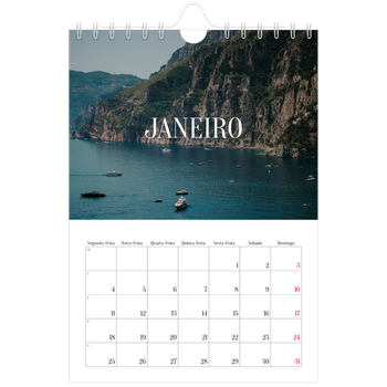 Calendário A5 — Escapadinha infinita