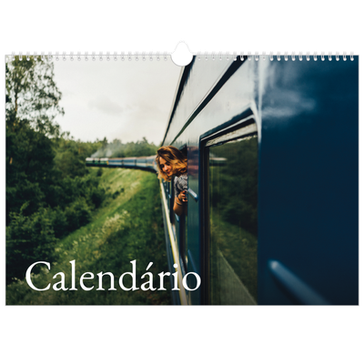 Calendário A3 Horizontal — Serifa simples [capa]