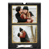 Calendário fotográfico A4 — Molduras com purpurinas [capa]