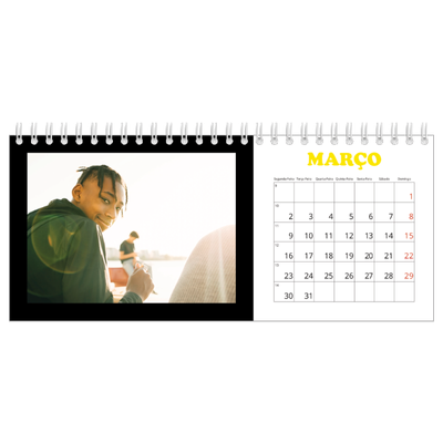 Calendários de mesa — Tipo divertido [Março]