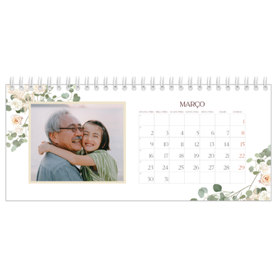 Calendários de mesa — Boho [Março]