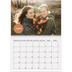 Calendário A4 duplo — Autocolante de fotografia [Janeiro]