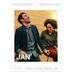 Calendário fotográfico A4 — Mês grande [Janeiro]