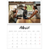 Calendário A4 duplo — Escrito à mão [Abril]