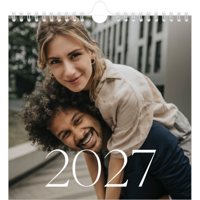 Calendário quadrado — Maior que a vida [capa]