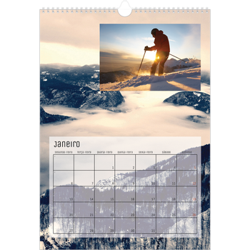 Calendário fotográfico A3 — Regresso à natureza