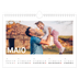 Calendário A4 horizontal — Mês grande [capa]