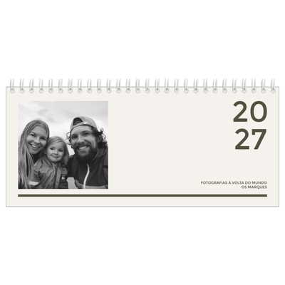 Calendários de mesa — Contemporâneo arrojado [capa]