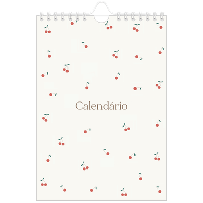 Calendário A5 — Felicidade de cereja [capa]