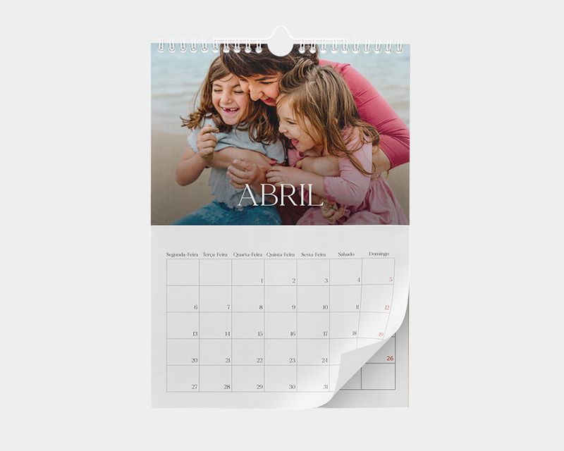 Calendários personalizados